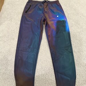 Holographic Track Pants
